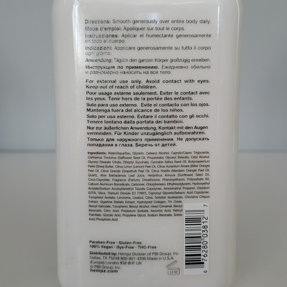 Hempz Body Lotion - Picture 3 of 3